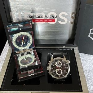 Victorinox Swiss Army Air Boss Mach 8 Special Edition w compass in original box